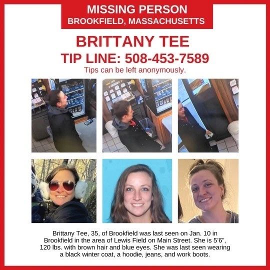 State, Worcester police: still looking for Brittany Tee