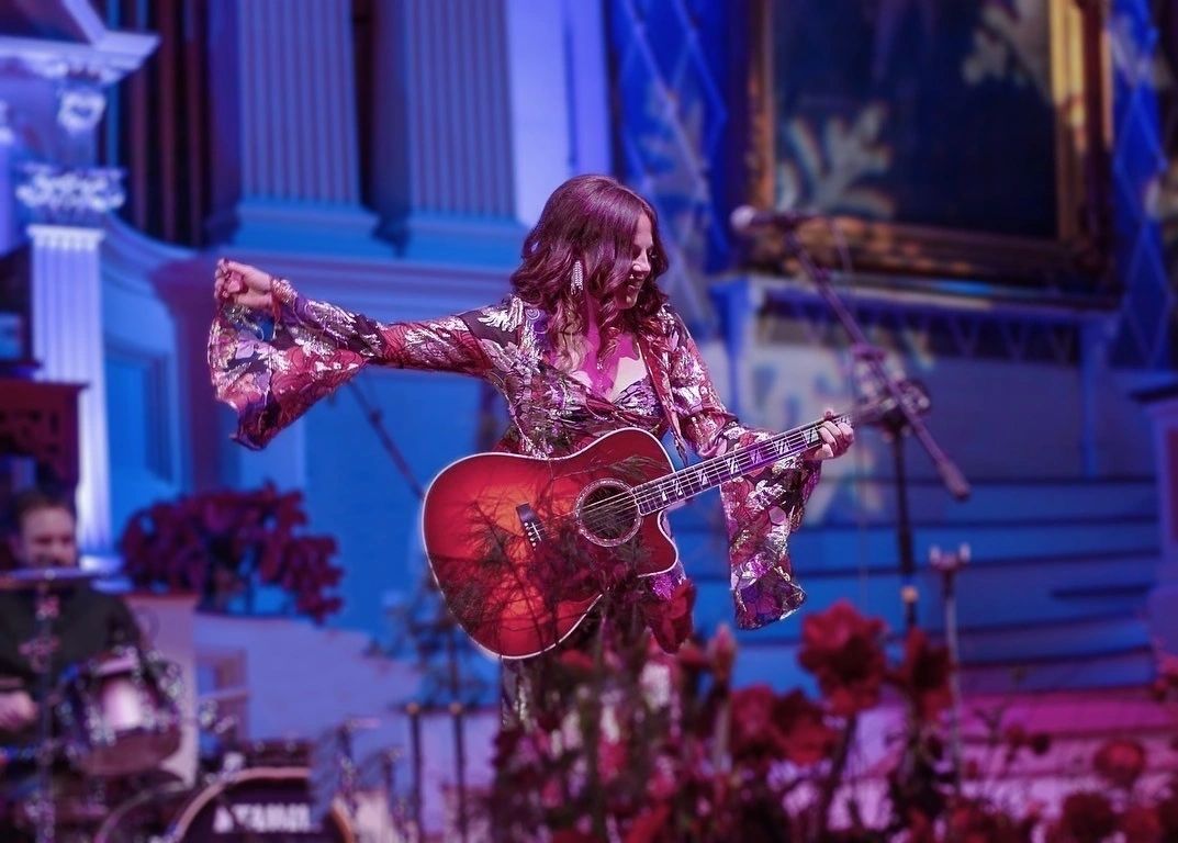 Cara Brindisi brings back her popular Winter Solstice concert to Mechanics Hall (photo via Cara Brindisi FB page)