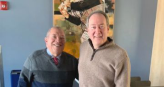 Co-chairmen. Dr. Charles Steinberg (left) and Bill Wanless (photo submitted)