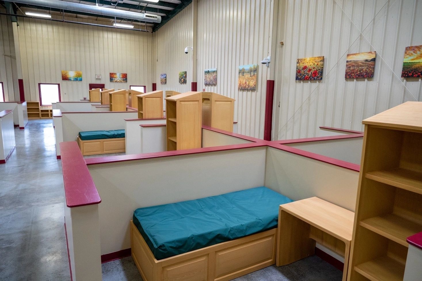 View of the living quarters in the Worcester County Sheriff’s Office S.T.O.P. facility (photo submitted)
