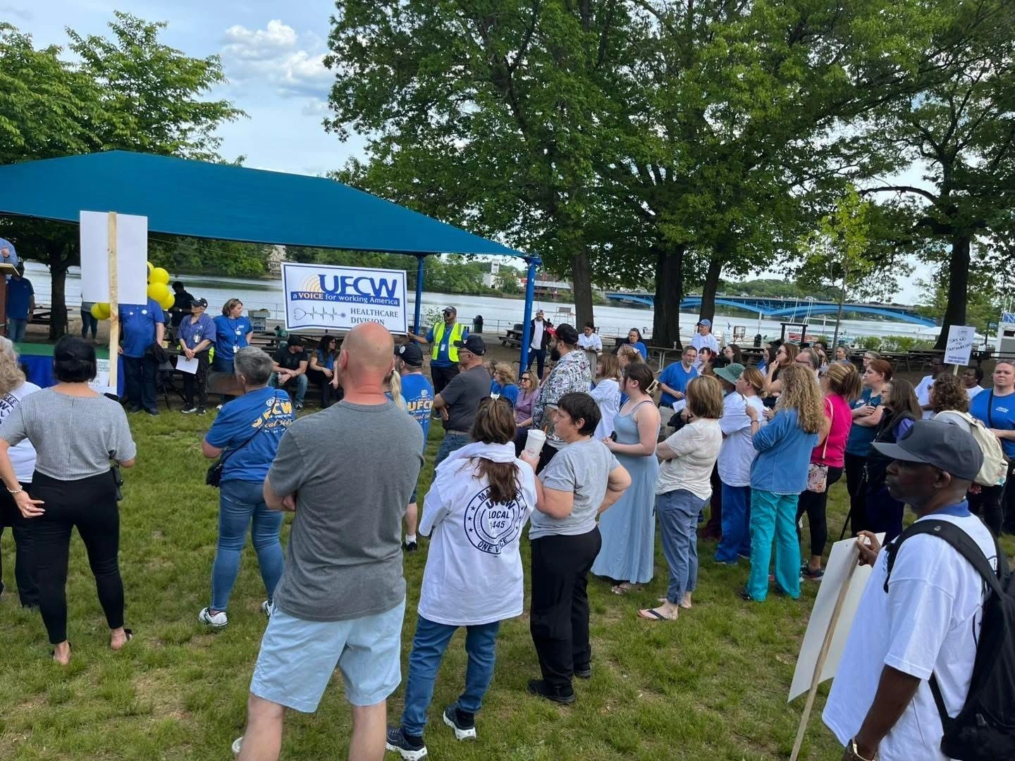 The union held a kickoff rally on May 26 (photo submitted)
