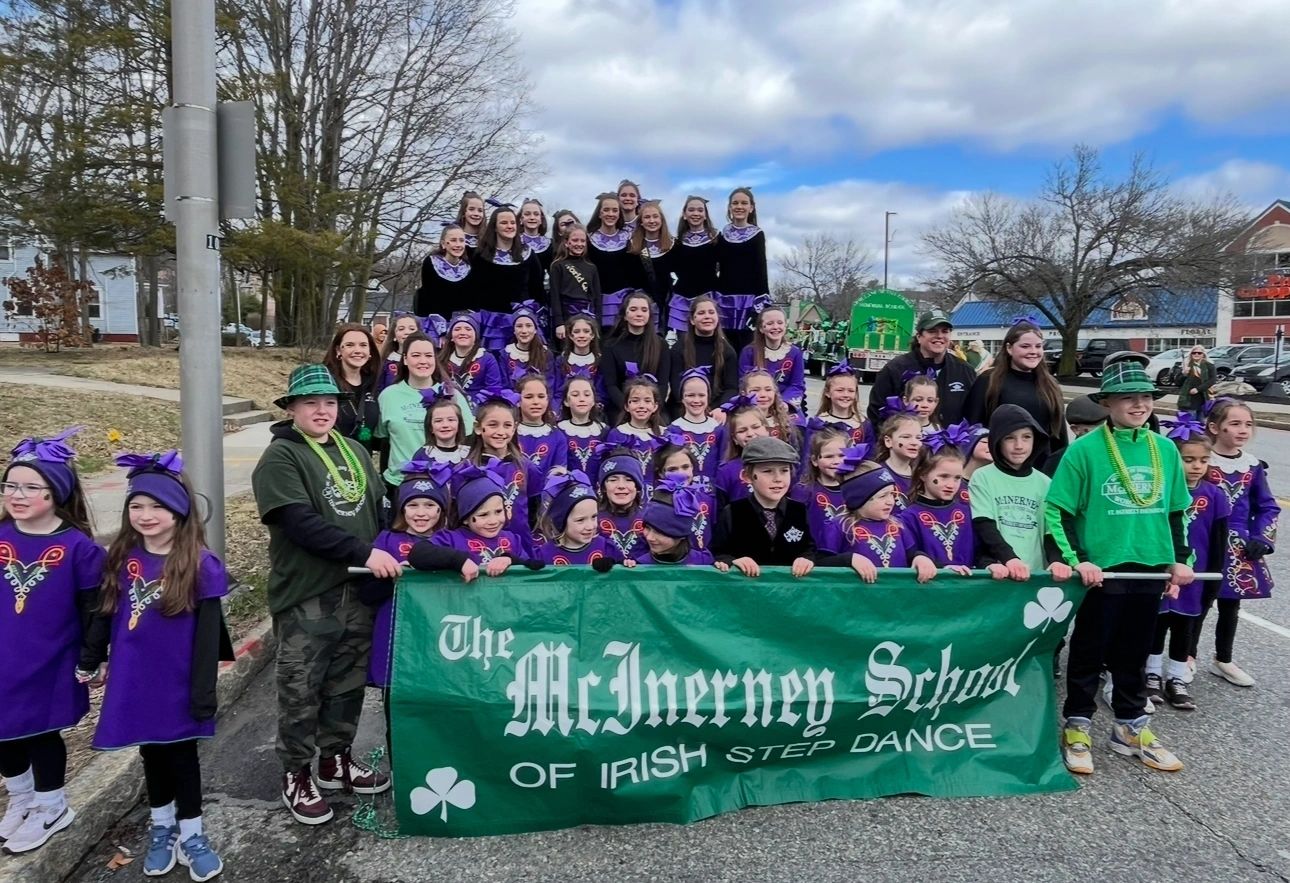 Worcester's St. Patrick's Day parade began in 1983, the same year that the McInerney School of Irish Dance was formed in Worcester (photo submitted)
