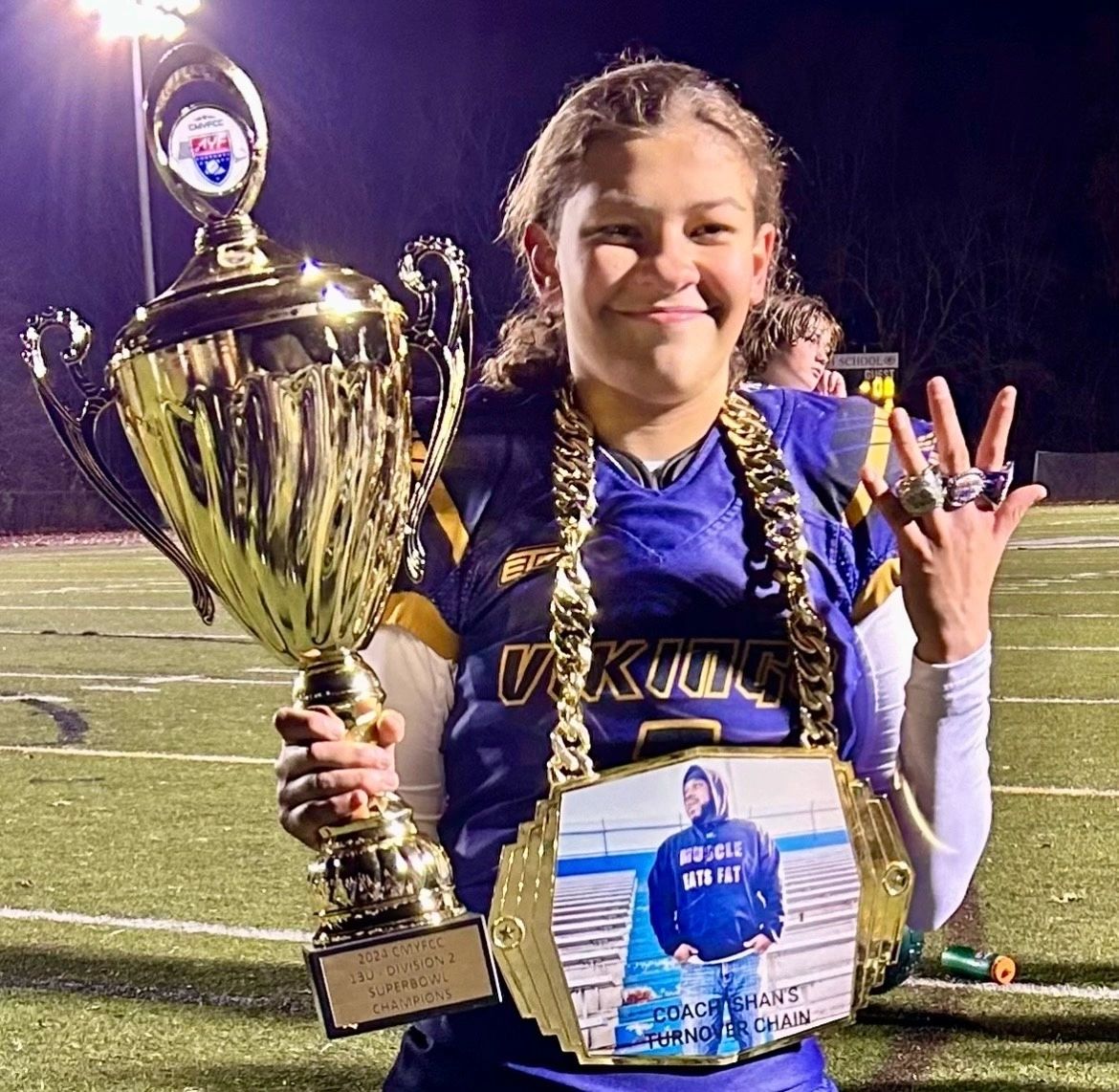 Quarterback Ariella Robinson threw for 39 touchdowns this season (photo courtesy)