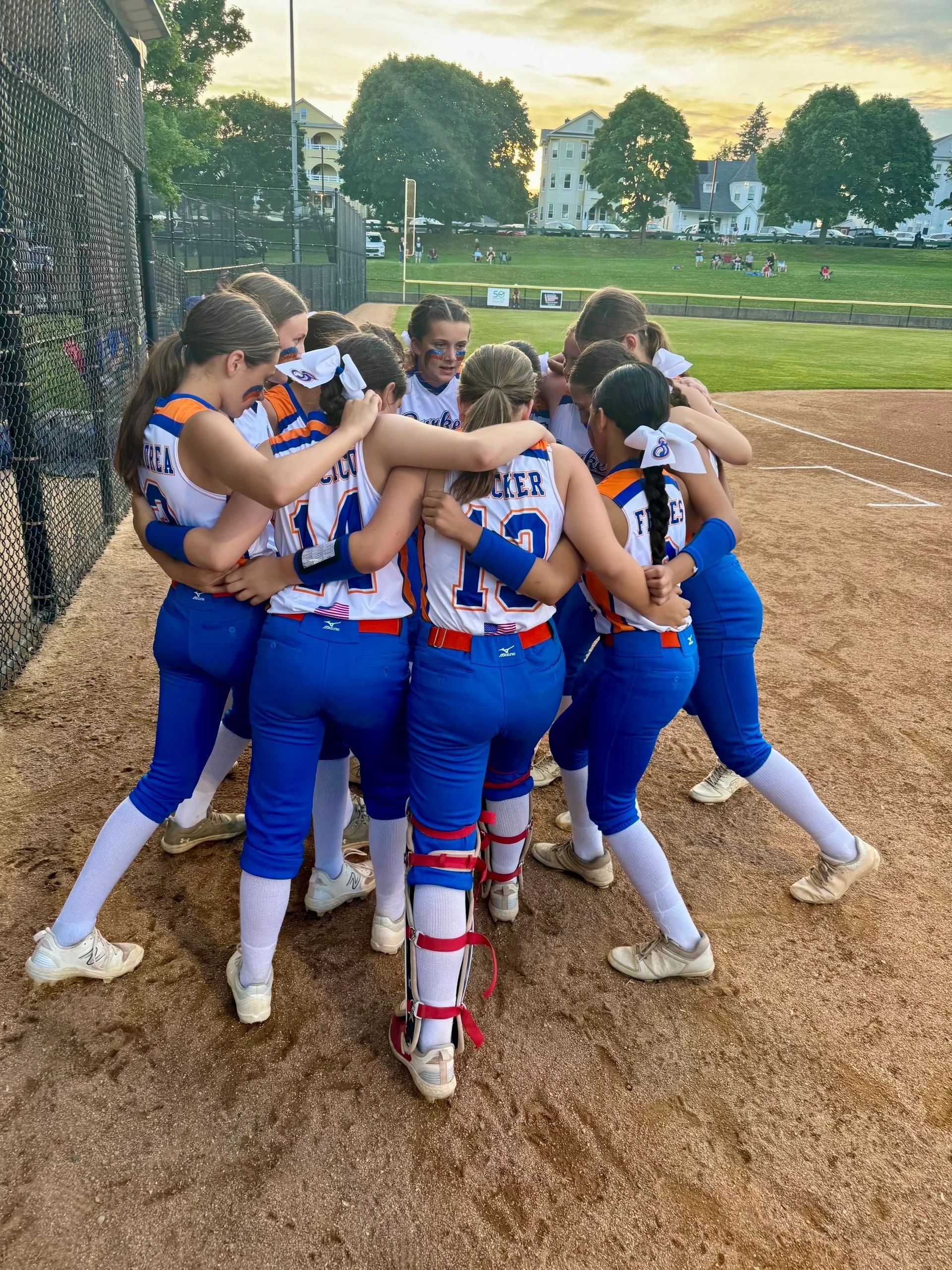 The Jesse Burkett 12U softball team claimed the championship for the second year in a row (photo by Mike Vigneux)