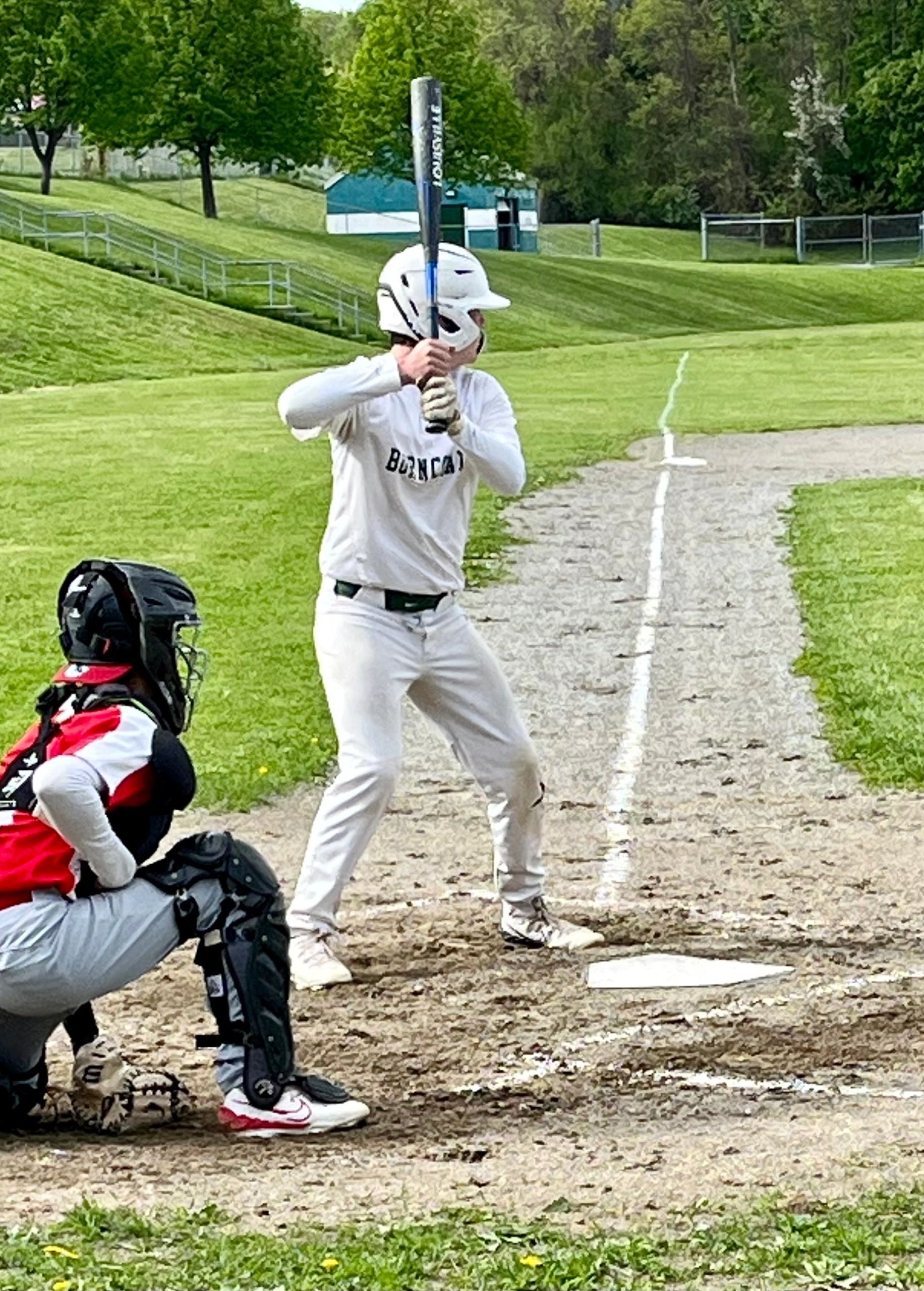 King is hitting .349 this year while driving in a team-high 15 runs (photo by Mike Vigneux)