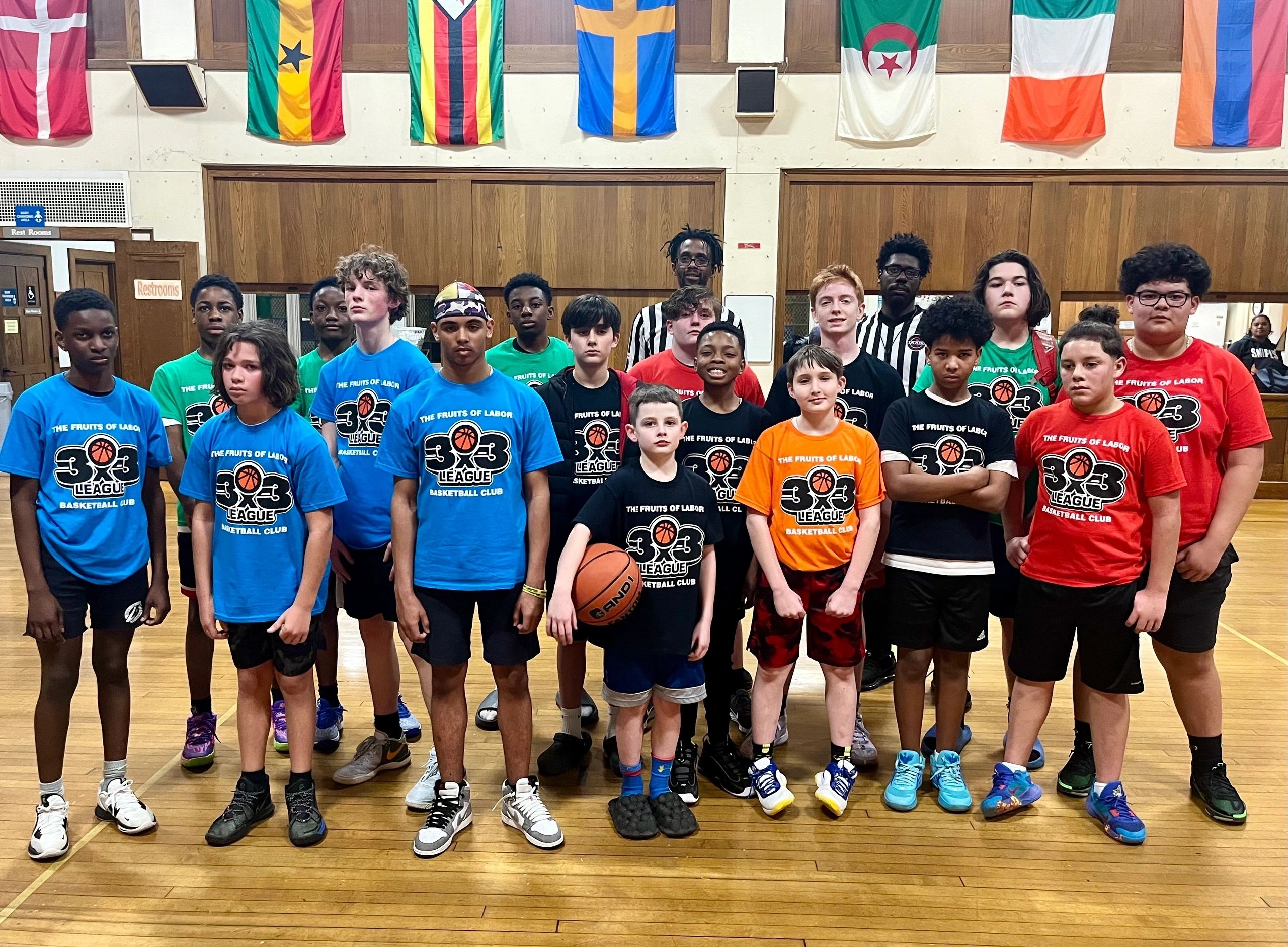 Kunan Taylor (center, back row) is a referee and the group's founder (photo submitted)