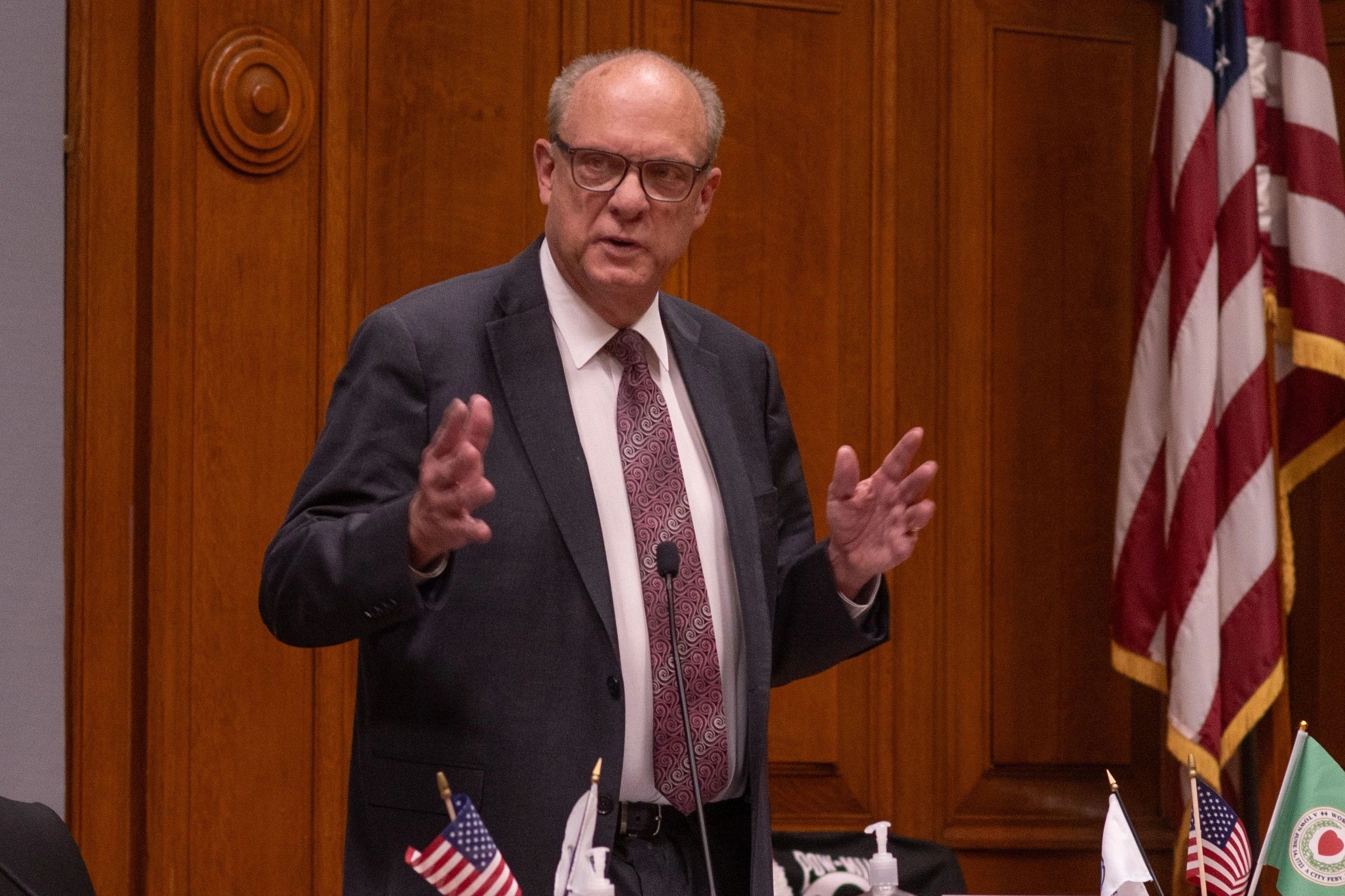 Mayor Joe Petty (photo by Steve Smith)