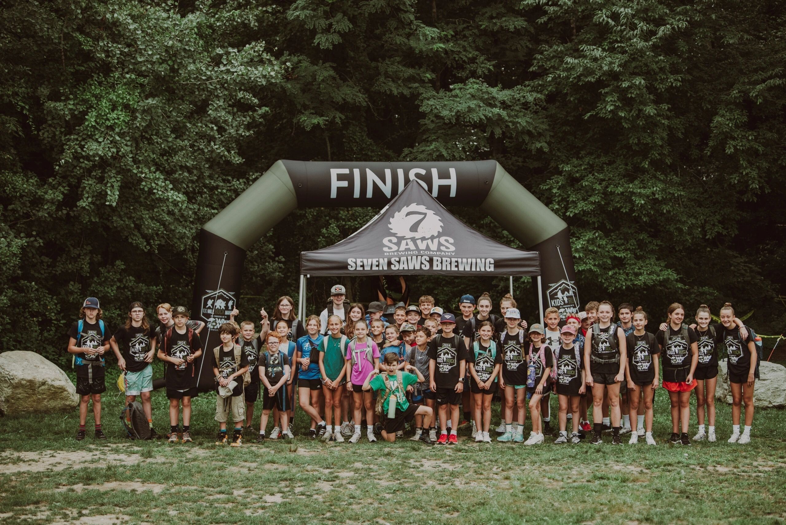 The Kid Ruck is a four mile hike at Seven Saws Brewery (photo courtesy)