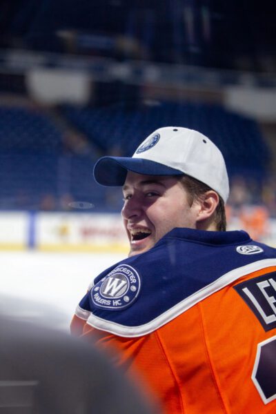 Goalie because of the gear: Meet the Railers’ Tristan Lennox