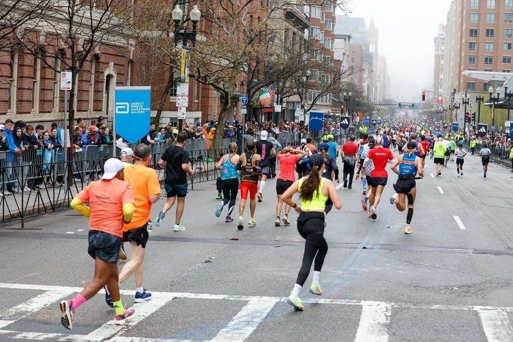 Last year's Boston Marathon (photo via BAA)