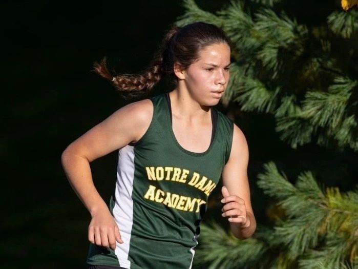 Lily Longton jumped into running when there was no varsity soccer available and fell in love with the sport (photo courtesy)