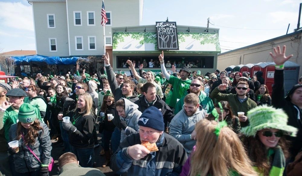 The Worcester County St. Patrick's Day Parade has been happening since 1981 (with a couple of breaks because of Covid). Photo by Josh Wingate