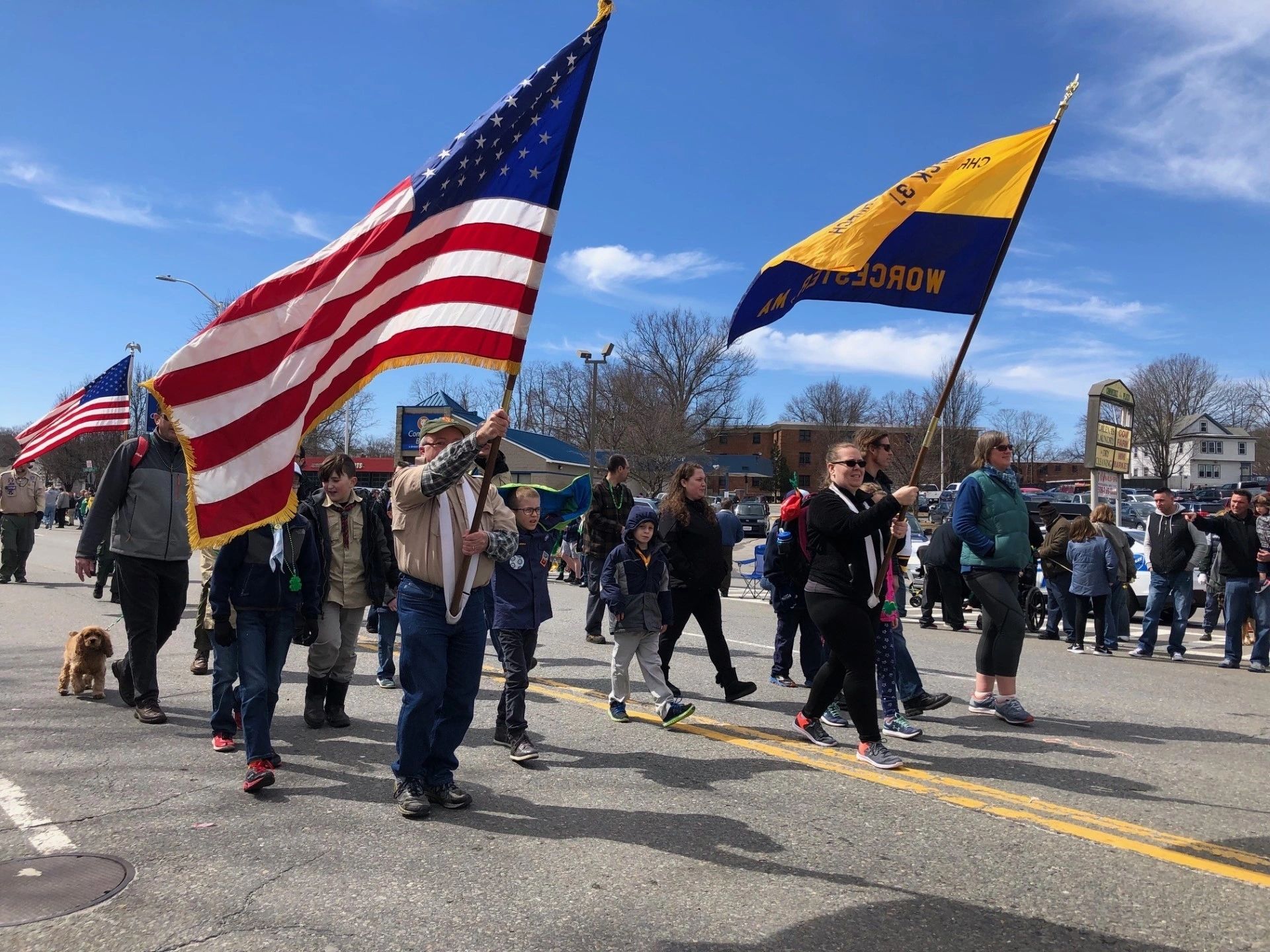 Nonprofits march in the parade for free (photo courtesy)