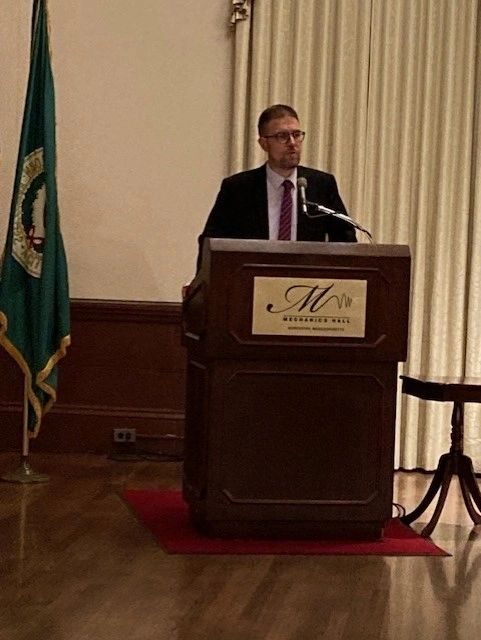 Paul Matthews of the Worcester Regional Research Bureau. Photo by Rod Lee