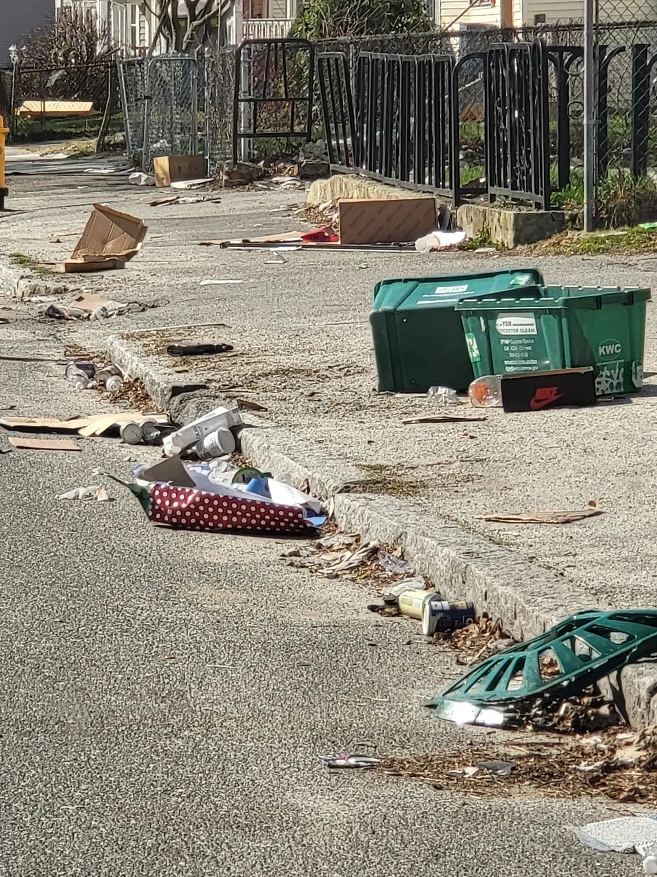 The city has recently unveiled plans to install 200 combination trash and recycling bins throughout Worcester (photo courtesy)