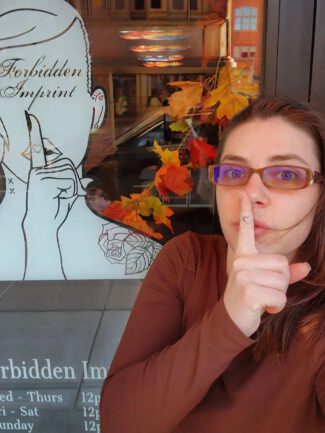 Miranda Clark opened Forbidden Imprint with her fiance Michael in November of 2022 (photo submitted)