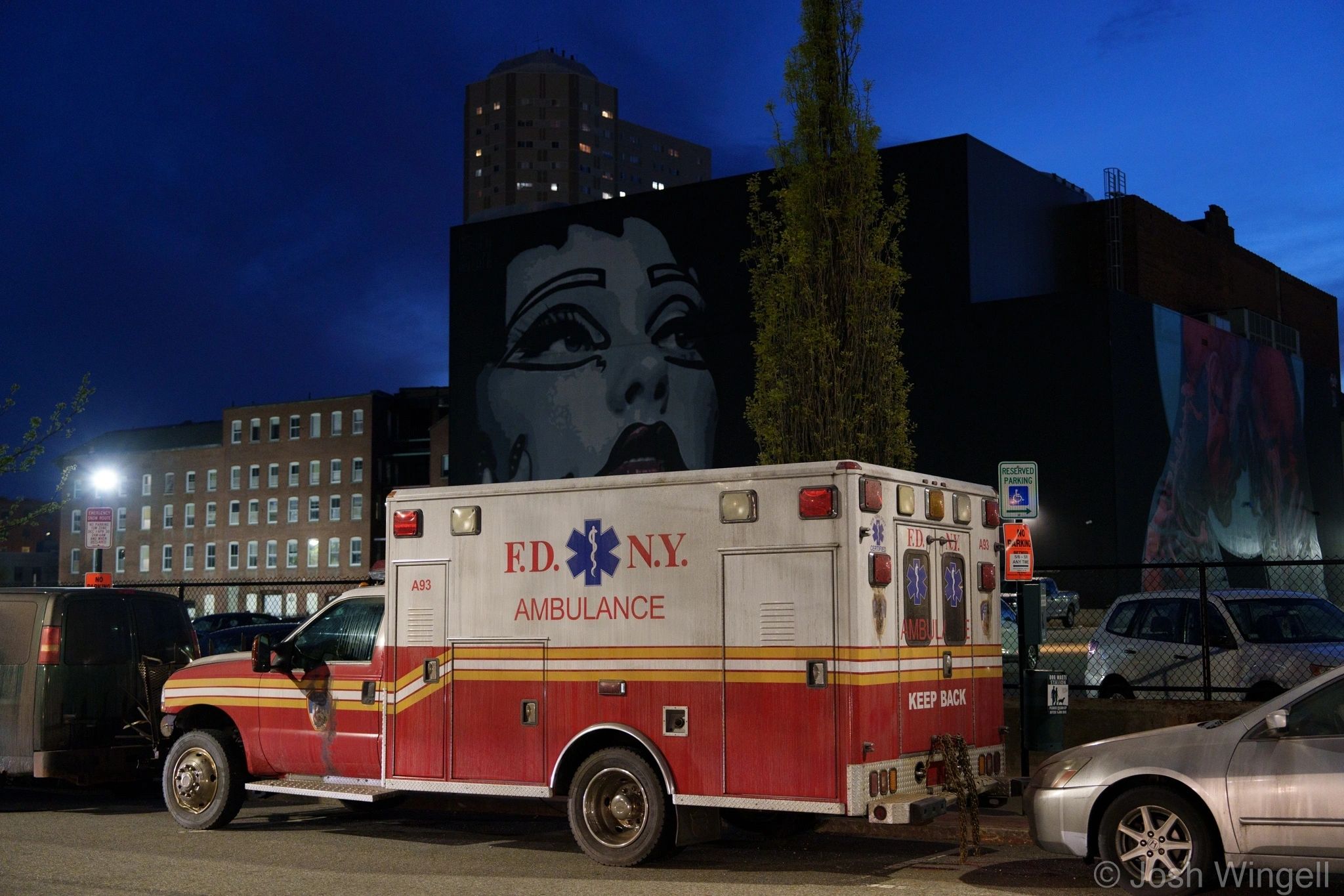 Parts of Worcester became "Manhattan" for the filming of "Dead City" (photo by Josh Wingell)