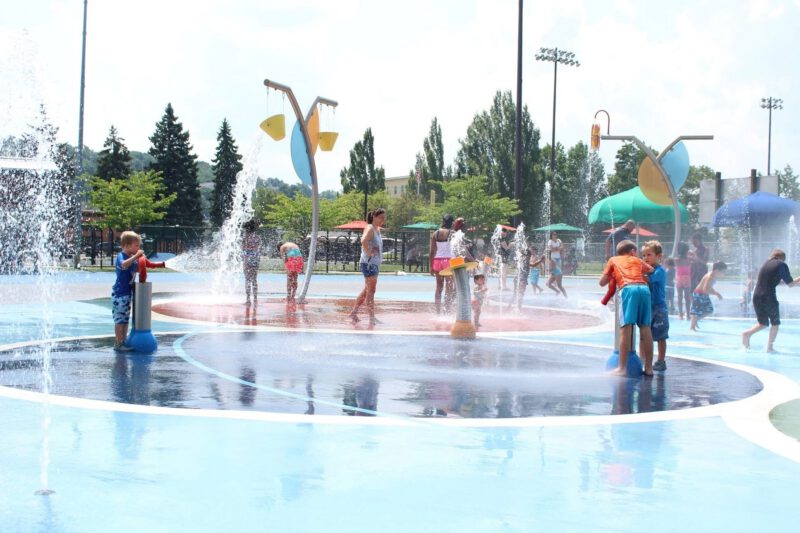 Chill out: city opens cooling centers, spray parks, as temp soar