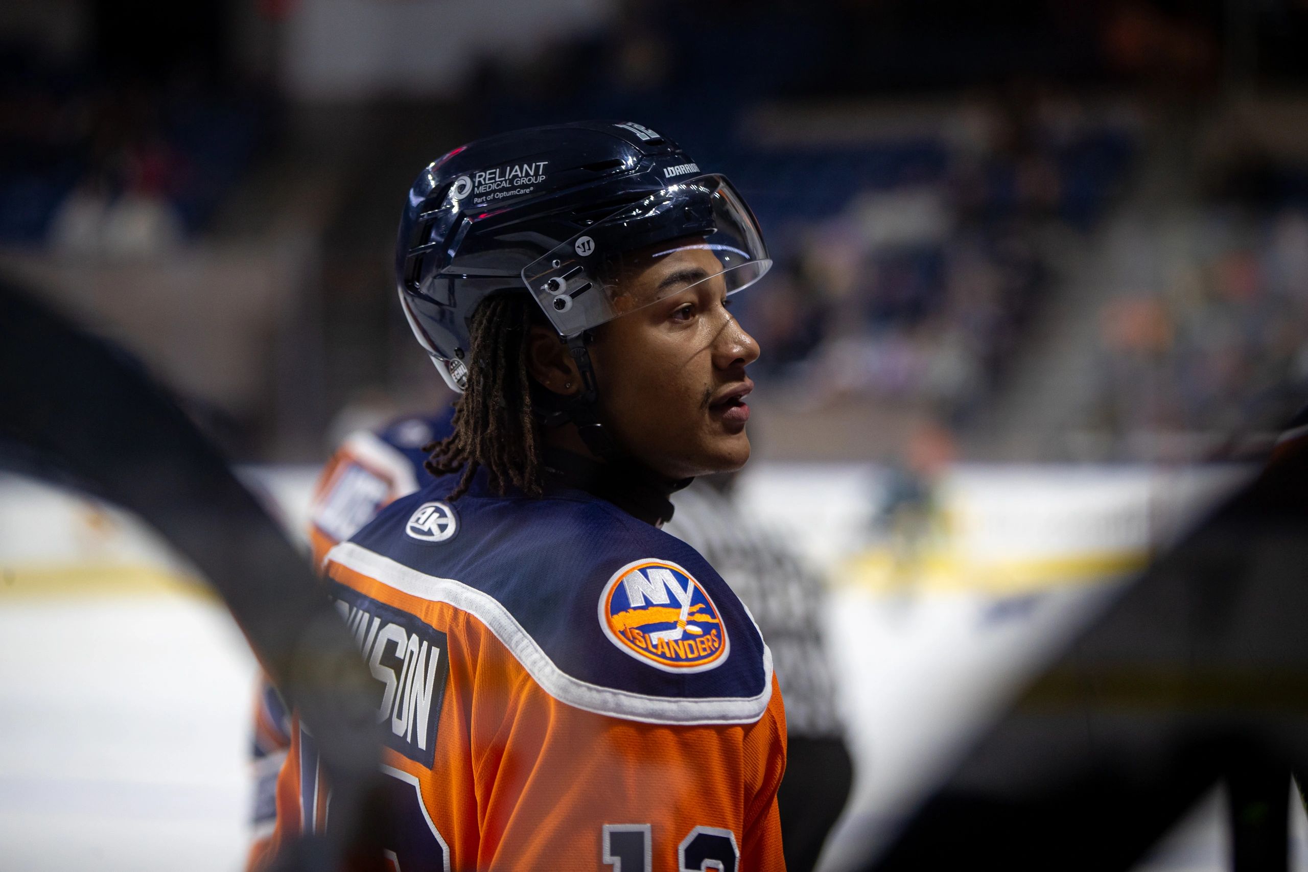 Johnson spent his offseason playing in Australia, trading summer sun for more time on the ice and a deeper jump into his game (photo by Ben Schenck)