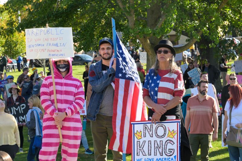 ‘No Kings II,’ Worcester version, fills Institute Park
