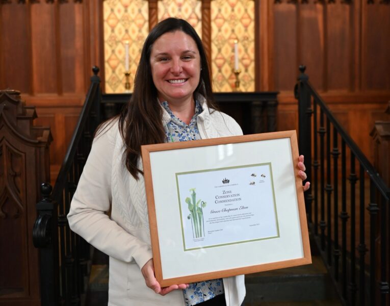 Worcester Garden Club honors Grace Elton for conservation work