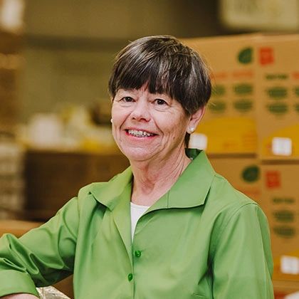 Jean McMurray, chief executive officer of the Worcester County Food Bank, said the organization is seeing the kind of demand that signals real distress (credit: Worcester County Food Bank)