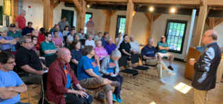 Rep. Jim McGovern hosts regular "Coffee and Conversations" events (photo courtesy)