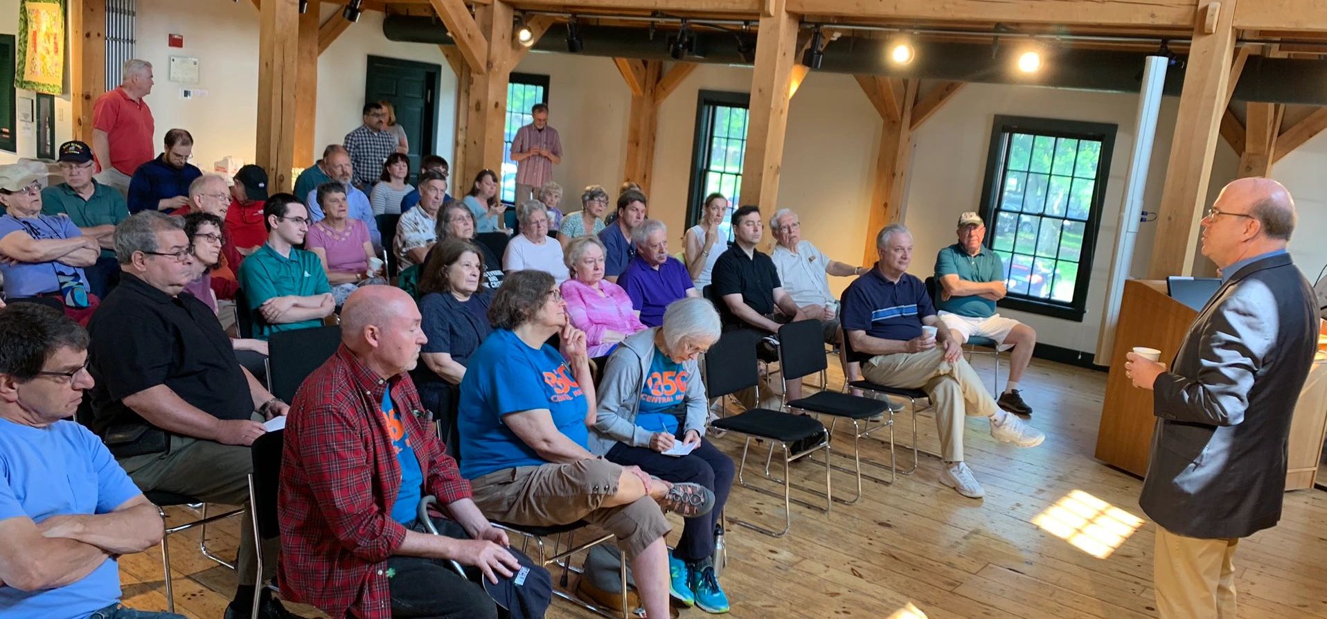 Rep. Jim McGovern hosts regular "Coffee and Conversations" events (photo courtesy)