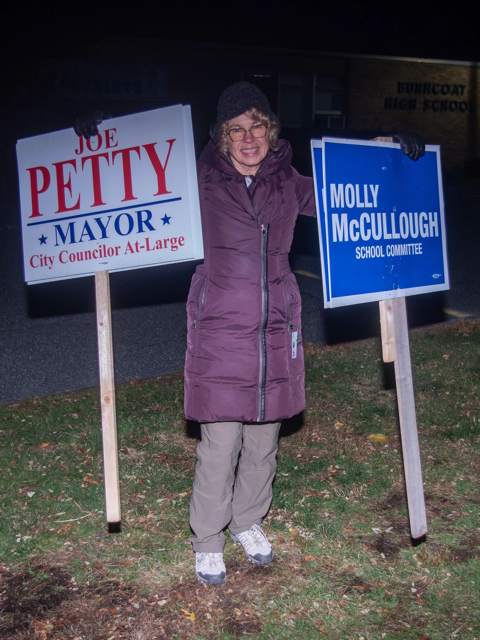 Joanne Rose, a public school teacher, said the homeless population is a big issue, but the city should be careful how they spend their money (photo by Steve Smith)