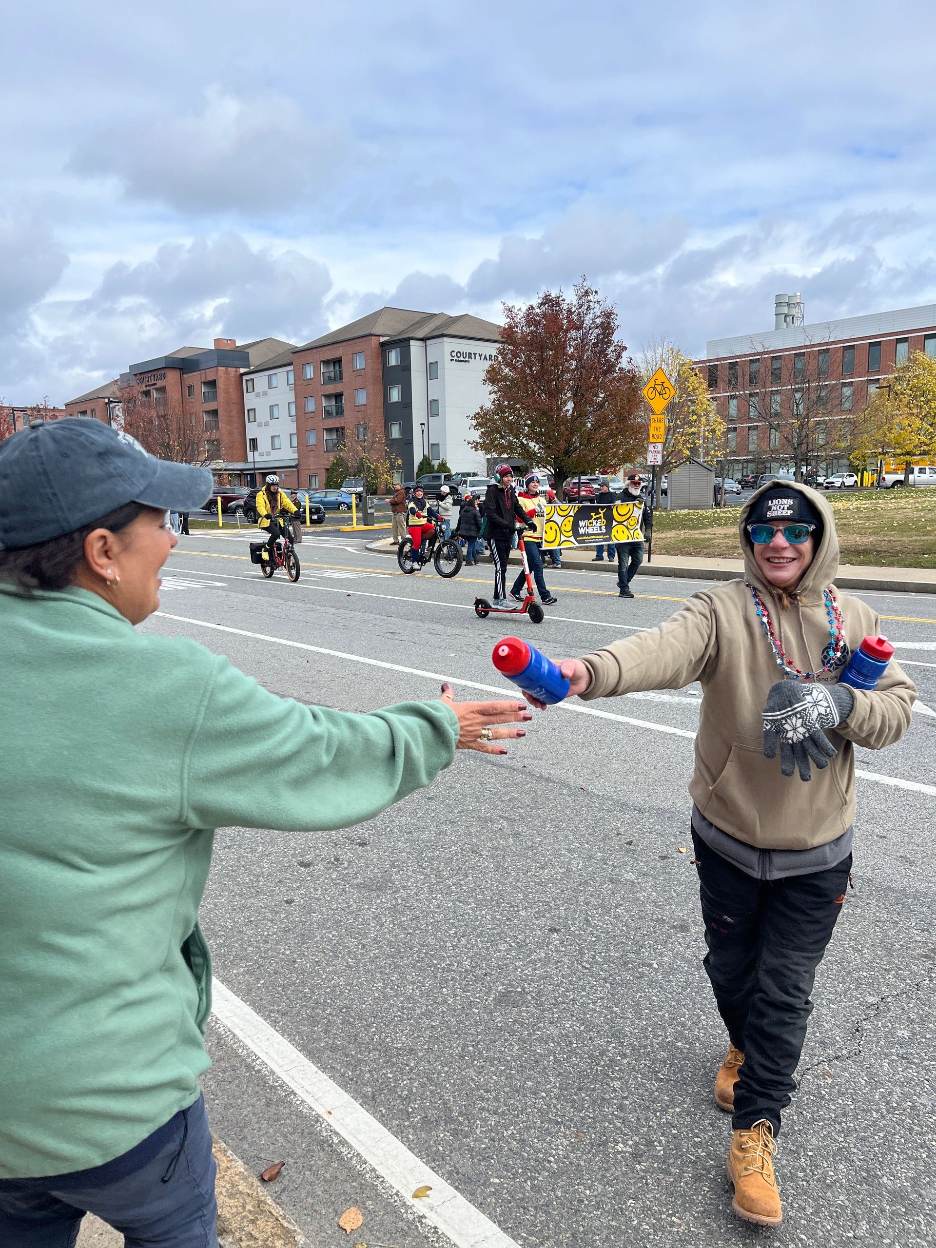 The parade follows the breakfast each year (photo by Jenna Foley)