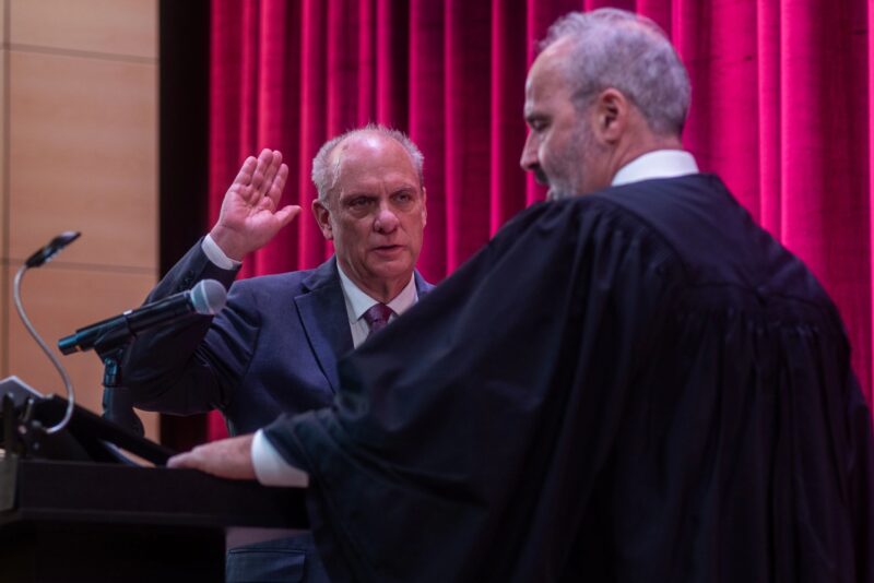 Petty sworn in for 8th term in Worcester inauguration