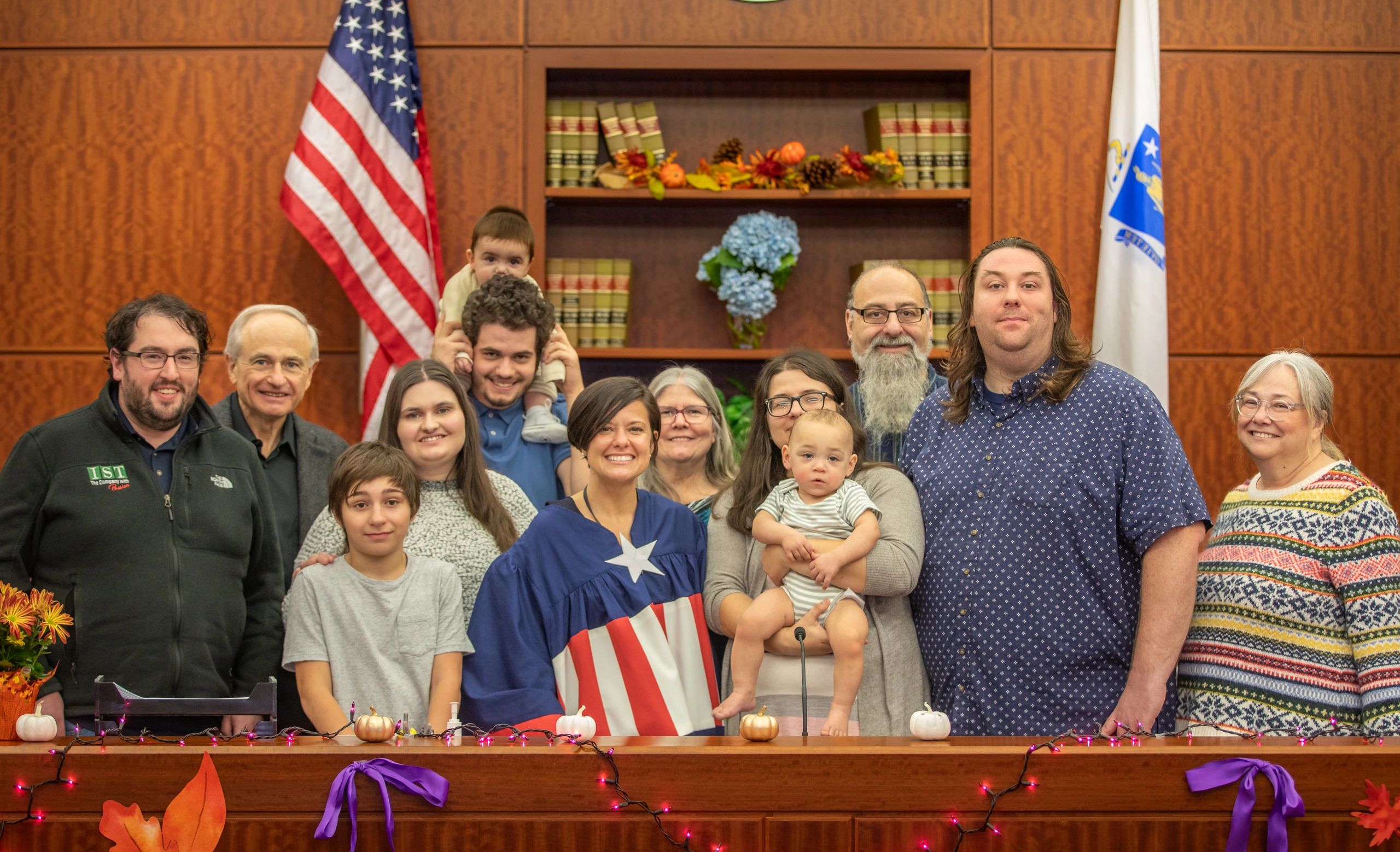 46 children formally joined 34 families on Friday during the ceremony (photo courtesy Seeking Spirit Photography)