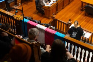 Council chambers (photo by Bromly Domingo/the Worcester Guardian)