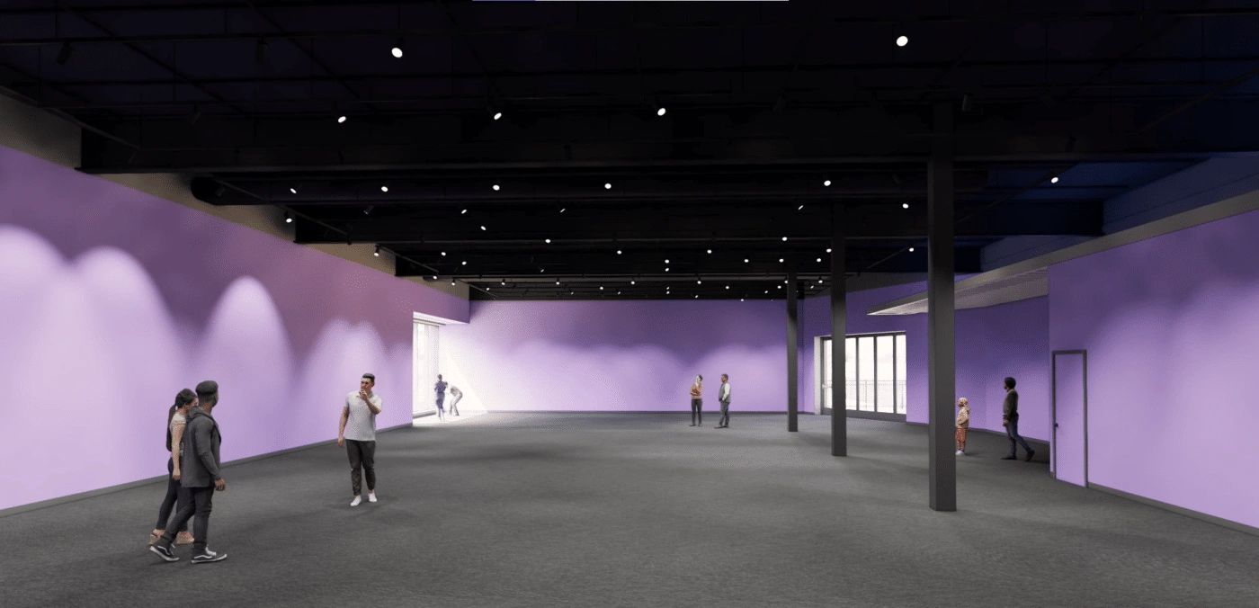 The new Stoddard Exhibition Hall will allow for the EcoTarium to welcome larger