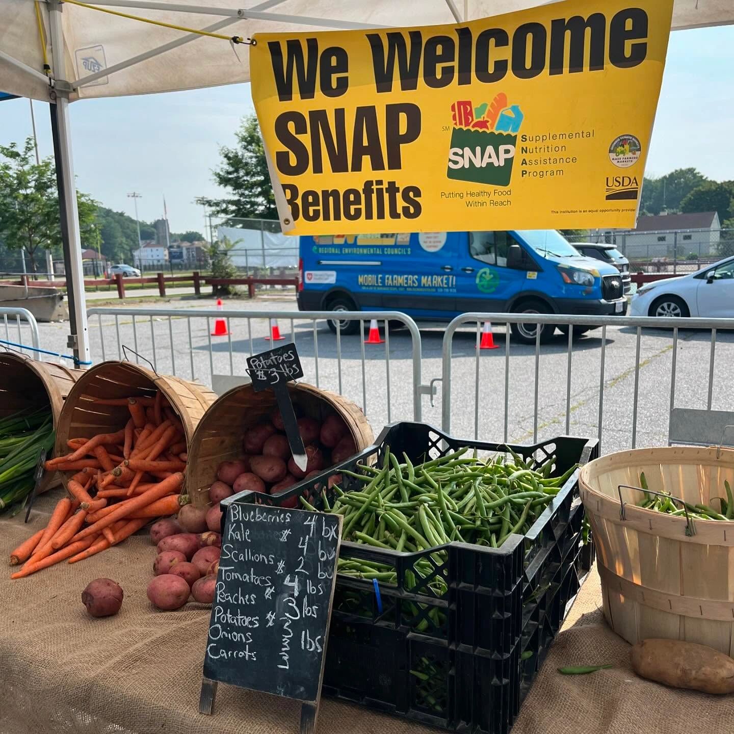SNAP/EBT, cash, credit and debit is accepted at the markets (Photo credit: REC)
