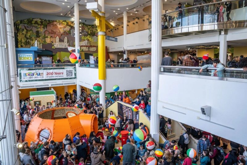 EcoTarium rings in new year…at noon so the kids can go to bed