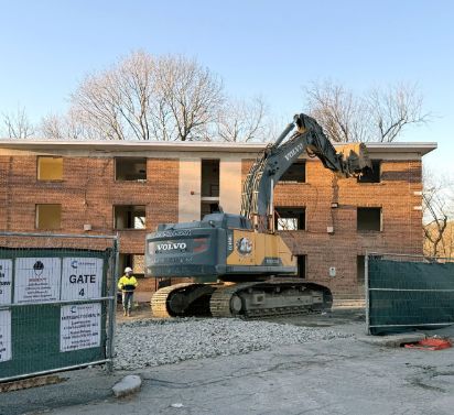 Lakeside demolition clears way for new affordable homes