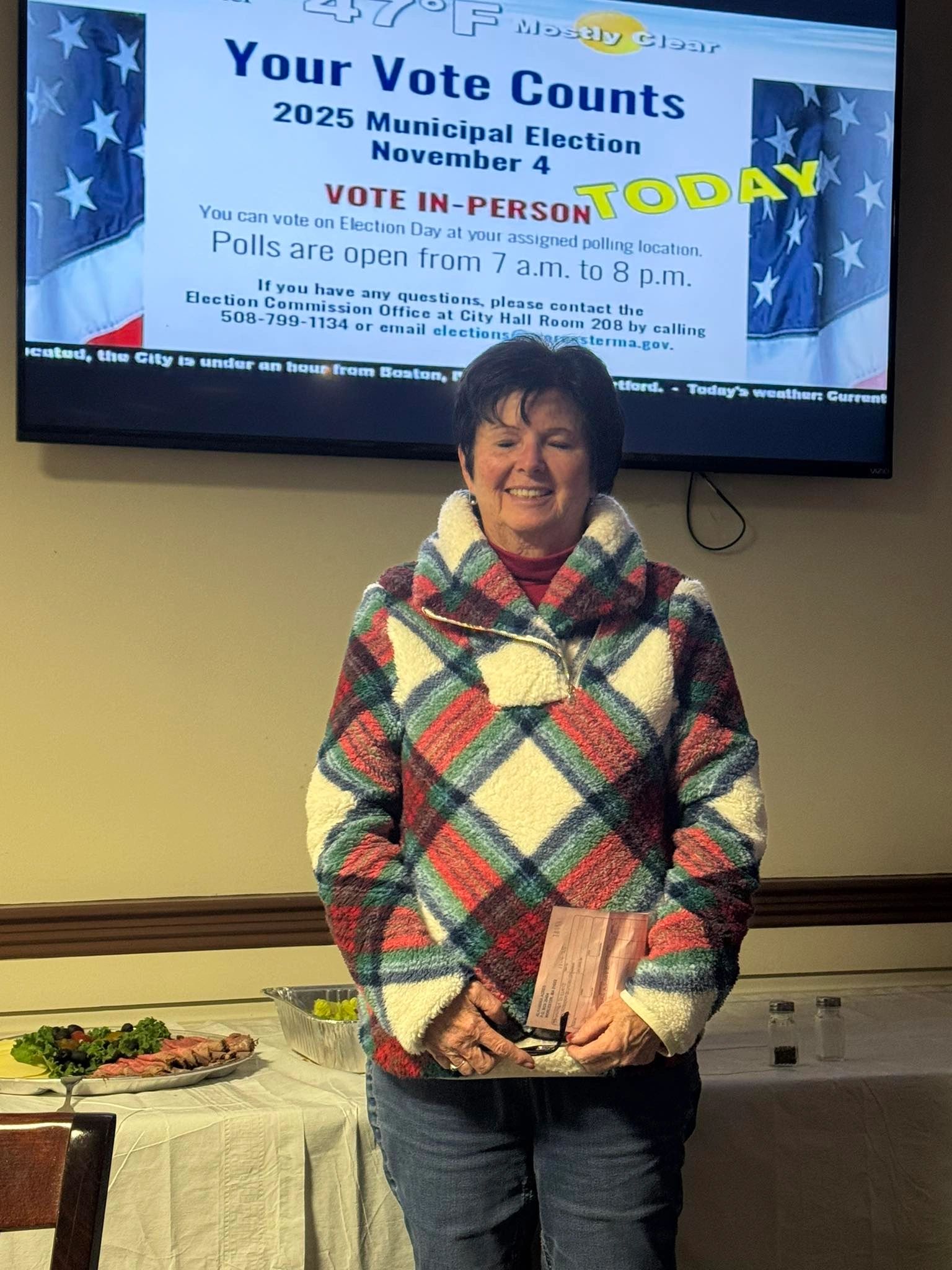 Former Superintendent Maureen Binienda was elected to a second term on the Worcester School Committee 
