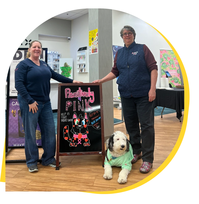 Pawsitively 4 Pink was awarded the Bonus Impact Grant (photo credit: Pawsitively 4 Pink)