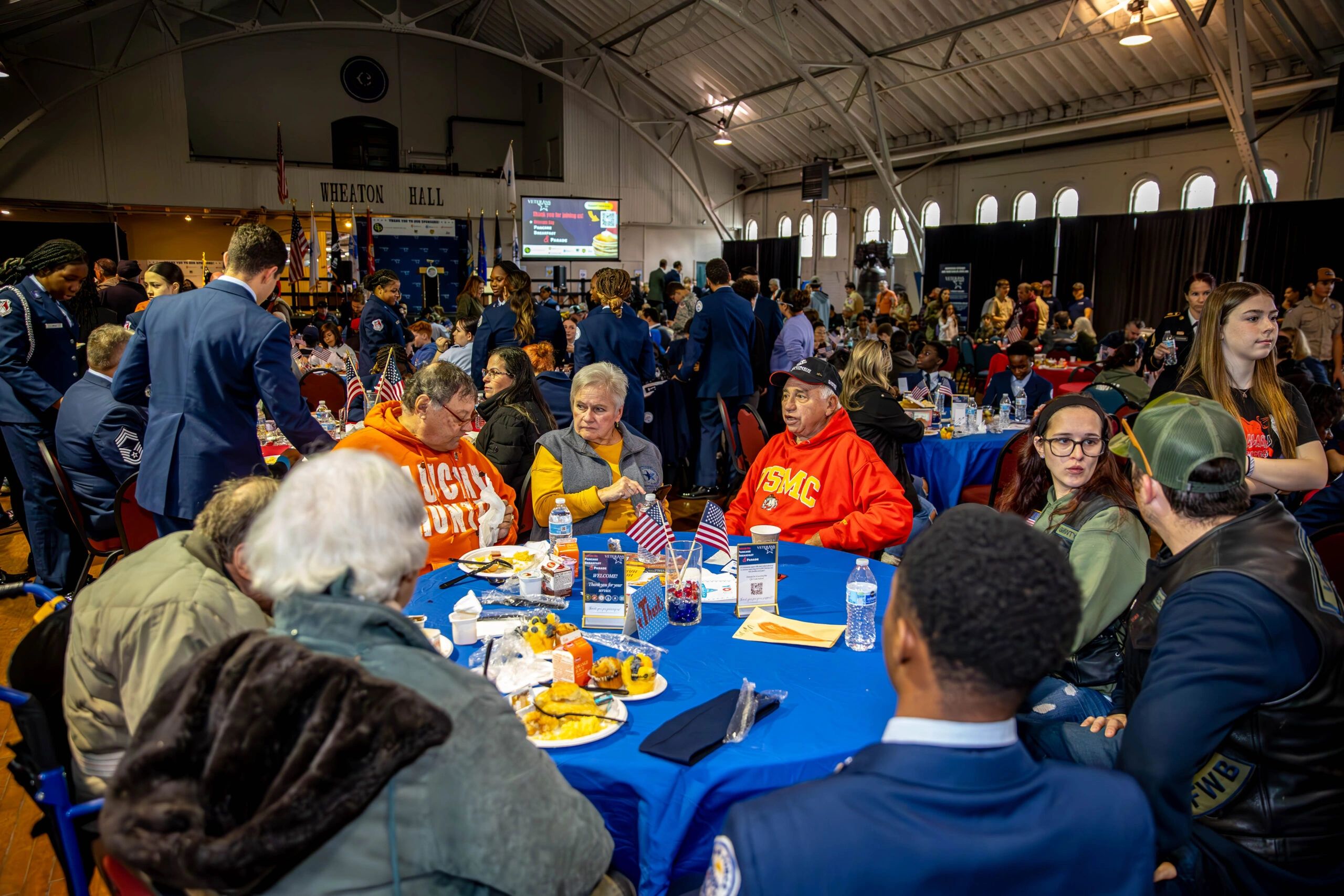 The annual breakfast is open to the public (photo credit: Veterans Inc)