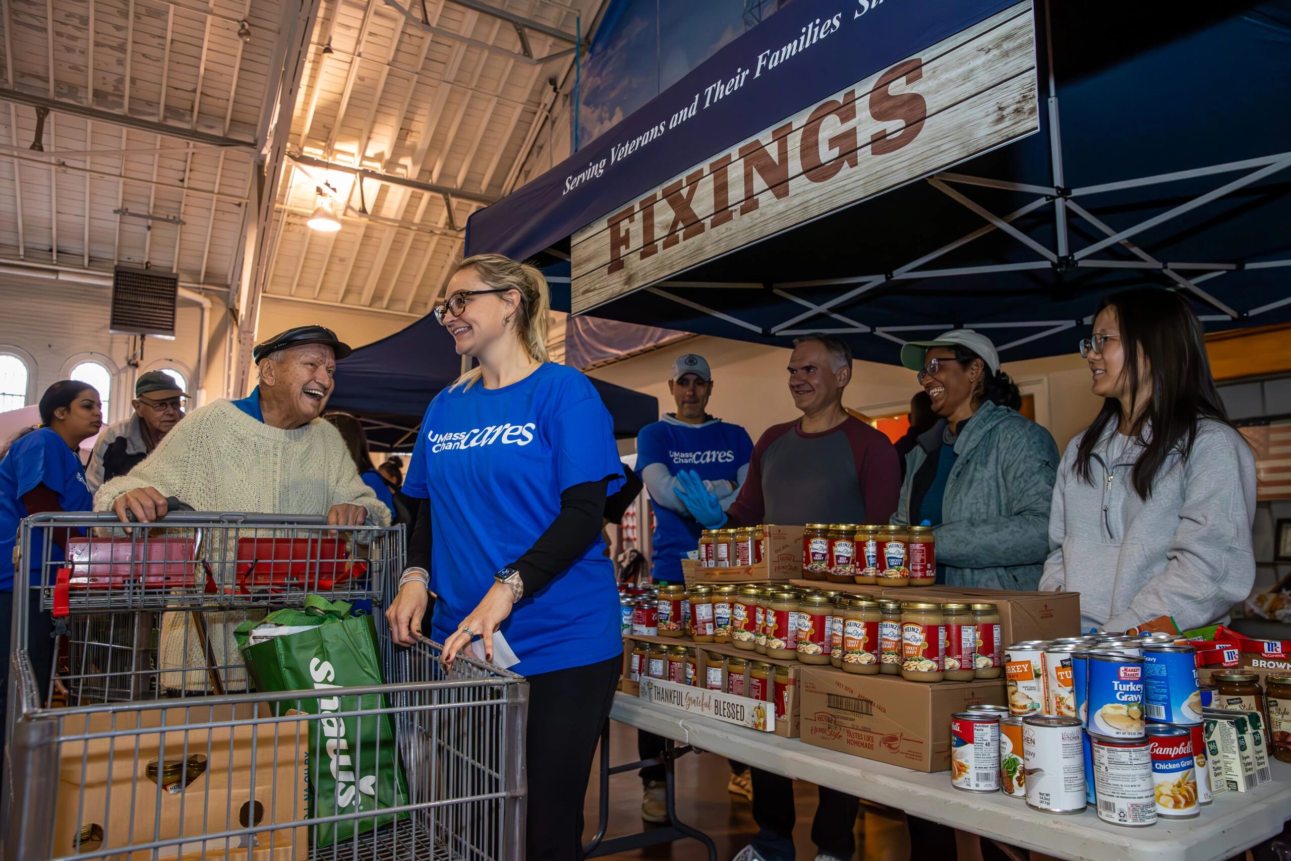 Veterans Inc. hosts an annual Holiday Harvest distribution for former service members (photo credit: Veterans Inc.)
