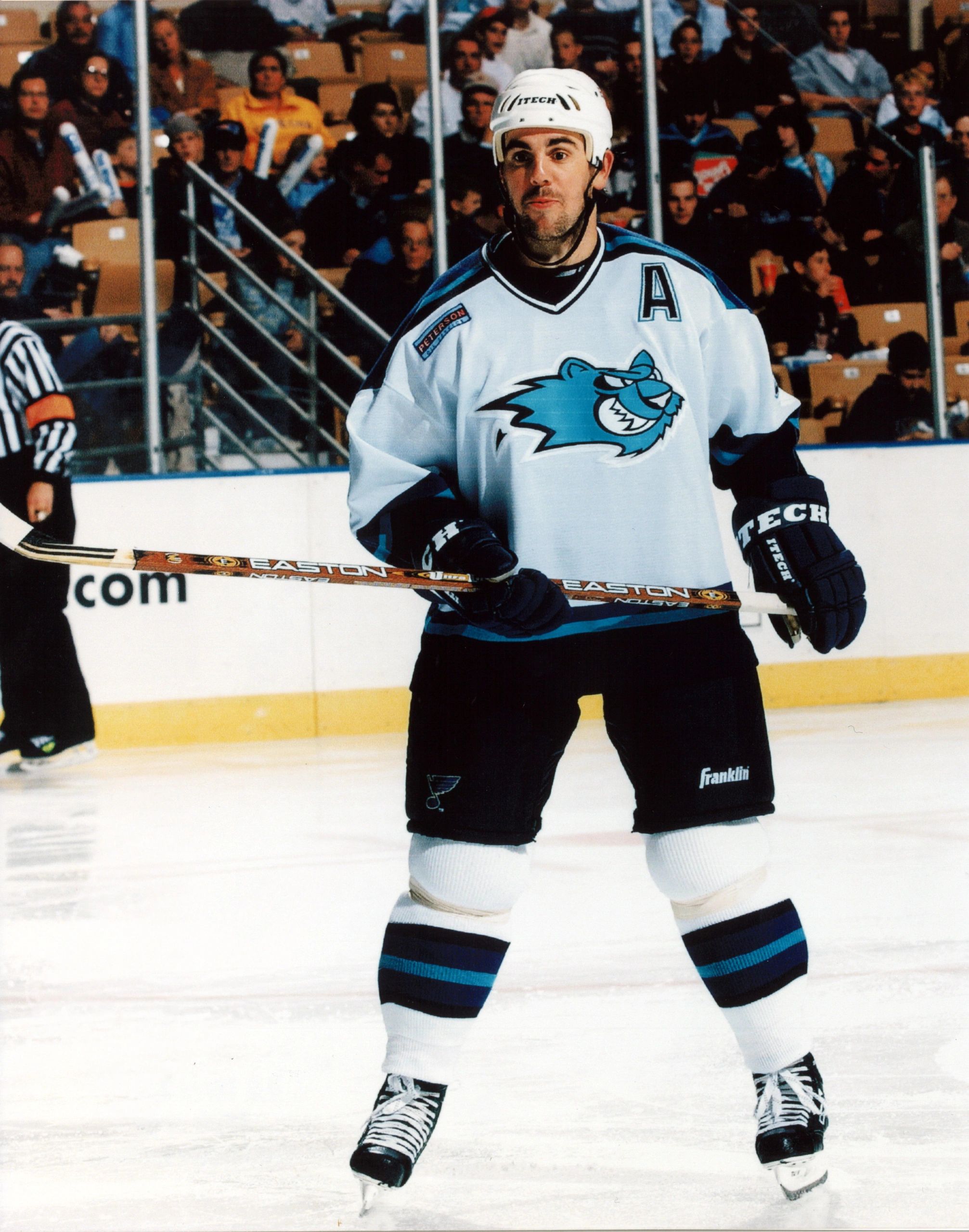 Terry Virtue was an IceCats fan fave (photo courtesy The Railers)
