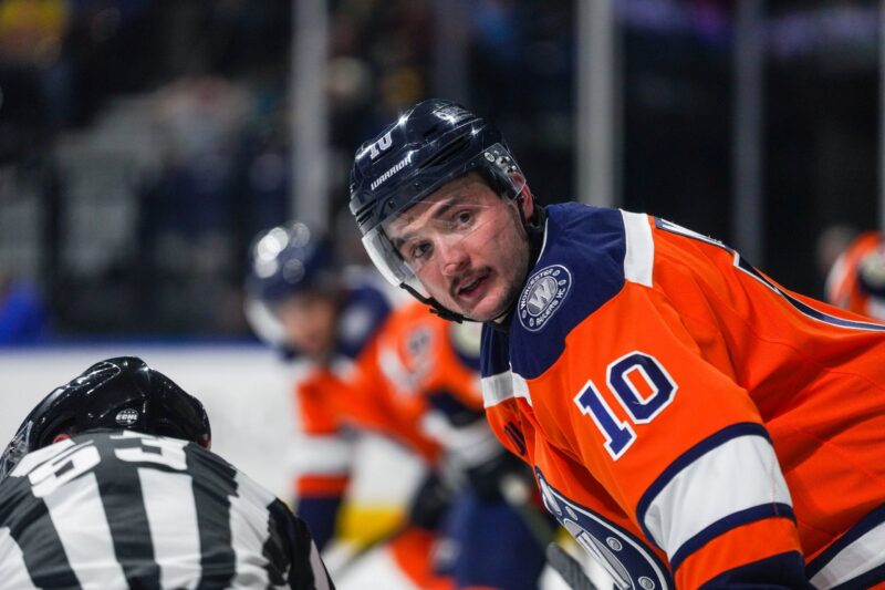 Railers’ Callin brothers lead charge in Pink in the Rink weekend