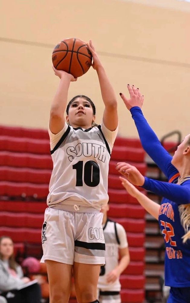 Gianah Estevez of South High led the Central Mass Athletic Conference Division A in scoring with 16.4 points per game (photo by Audris Guerce)