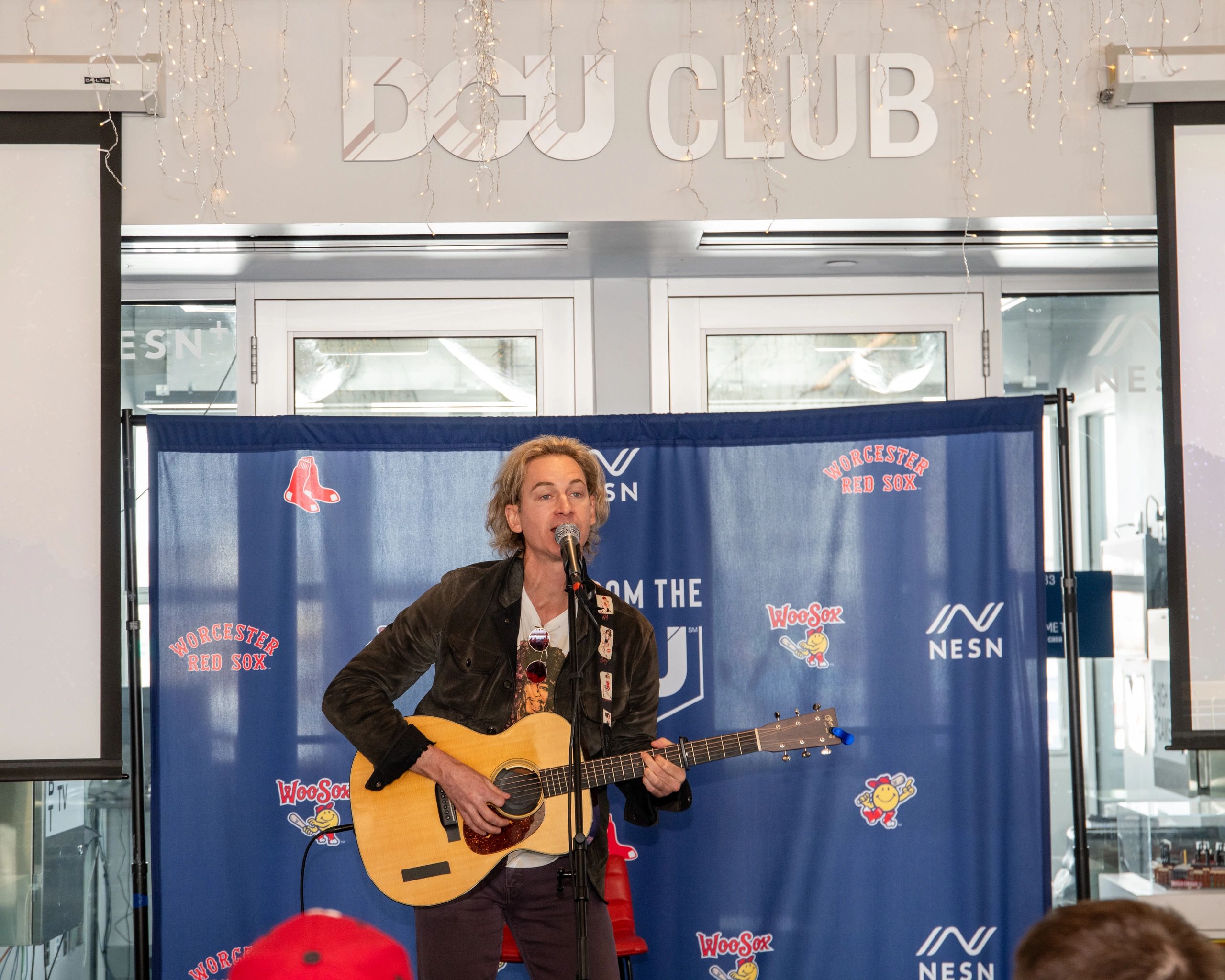 Arroyo performs at the DCU Center's DCU Club (photo credit: Ashley Green)