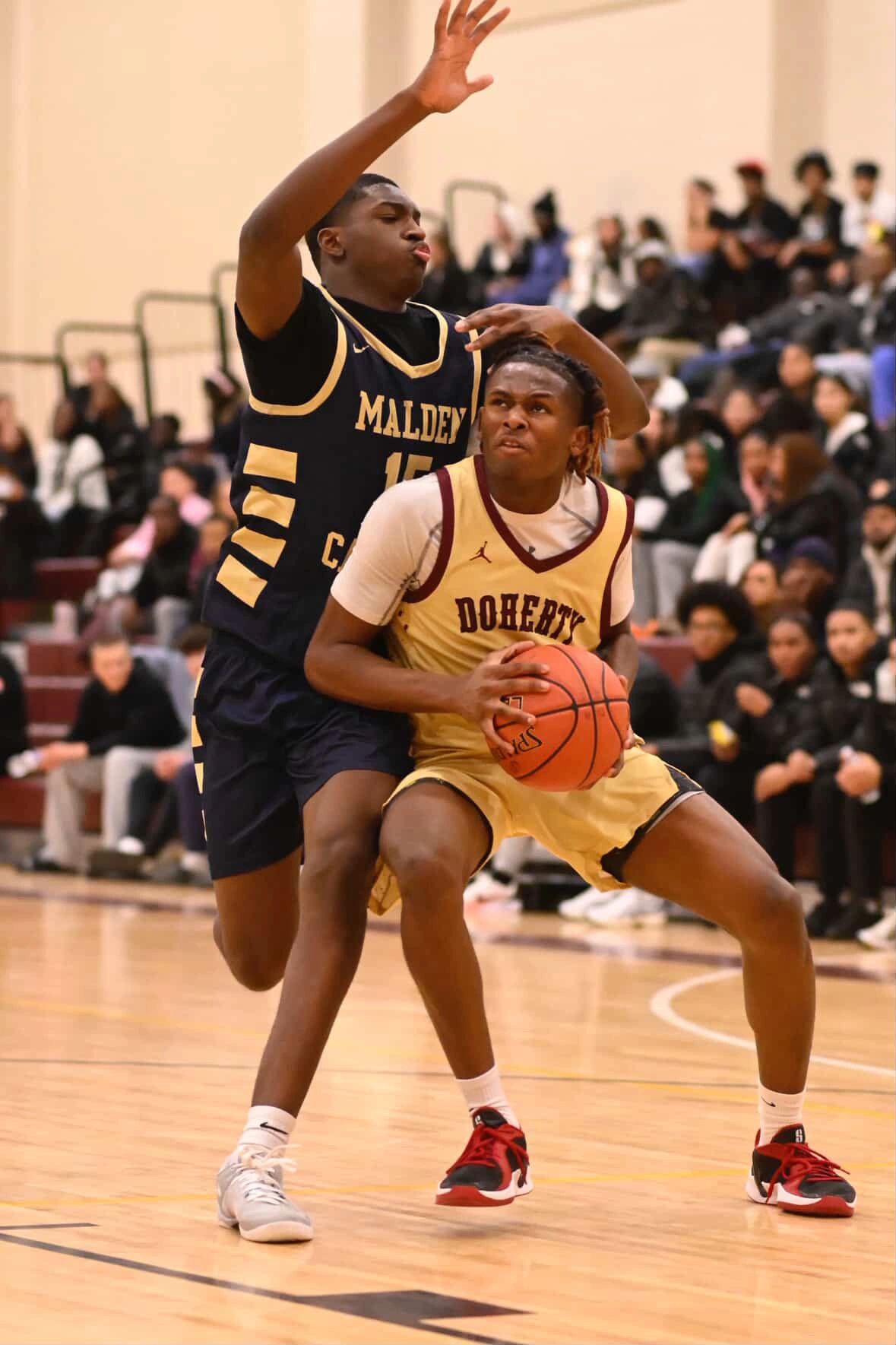 Hezakai Brown has been a force all season for Doherty, averaging 16.3 points per game (photo by Audris Guerce) 