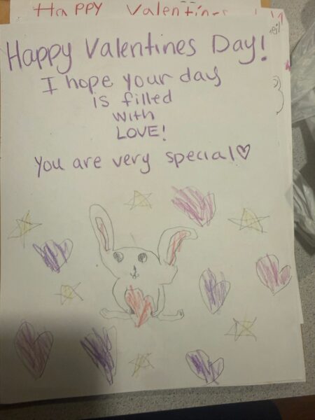 To senior, with love; Worcester sends messages through Valentines