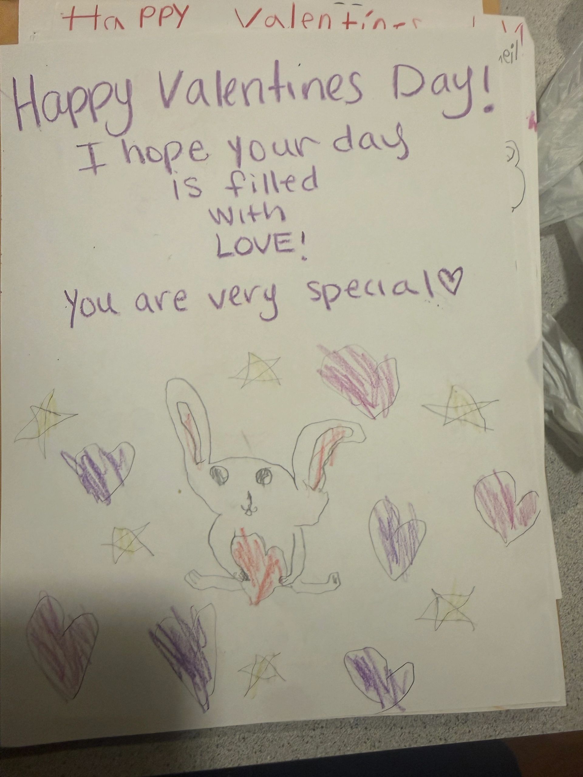 Students from Worcester elementary schools constructed cards for area seniors (photo submitted)