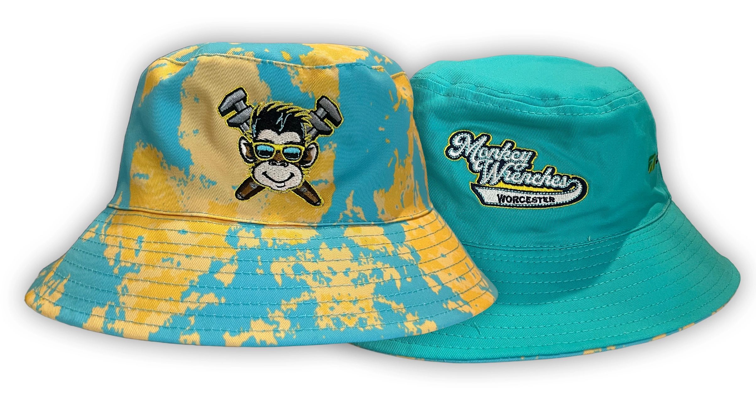 There are going to be bucket hat giveaways throughout the weekend at the Monkey Wrenches (Railers) games (photo submitted)