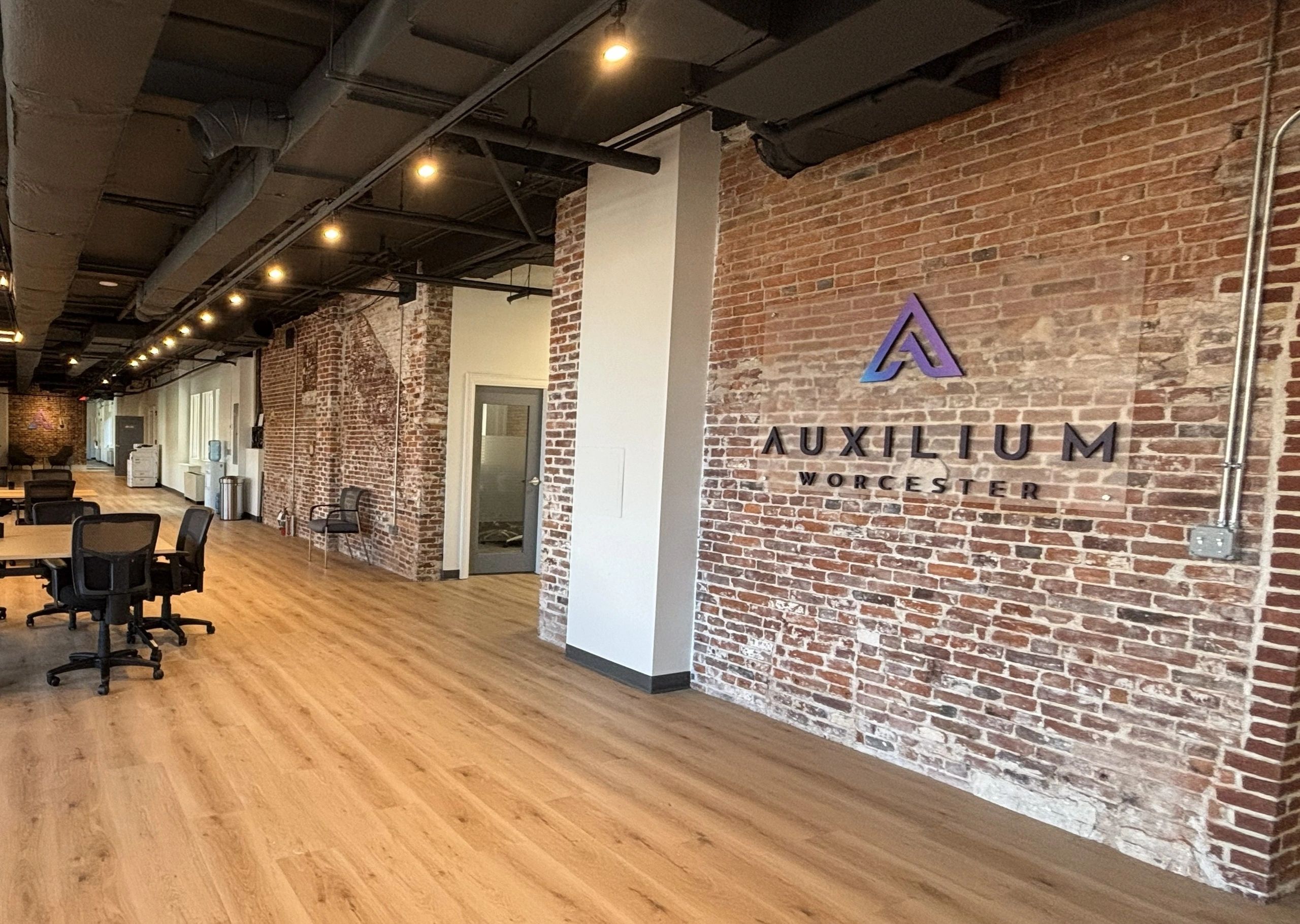 Anyone taking part in the new program is required to work in Auxilium's downtown offices (photo credit: Auxilium)